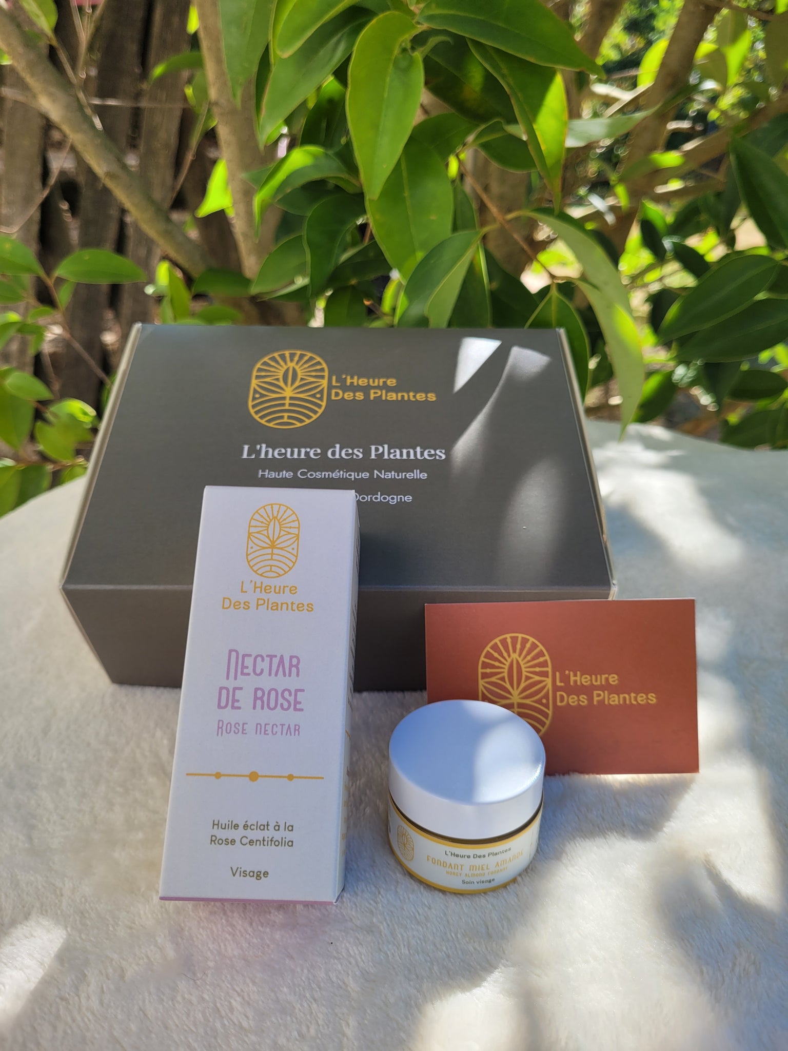 Coffret Duo Nectar de Rose et baume 15 ml au choix