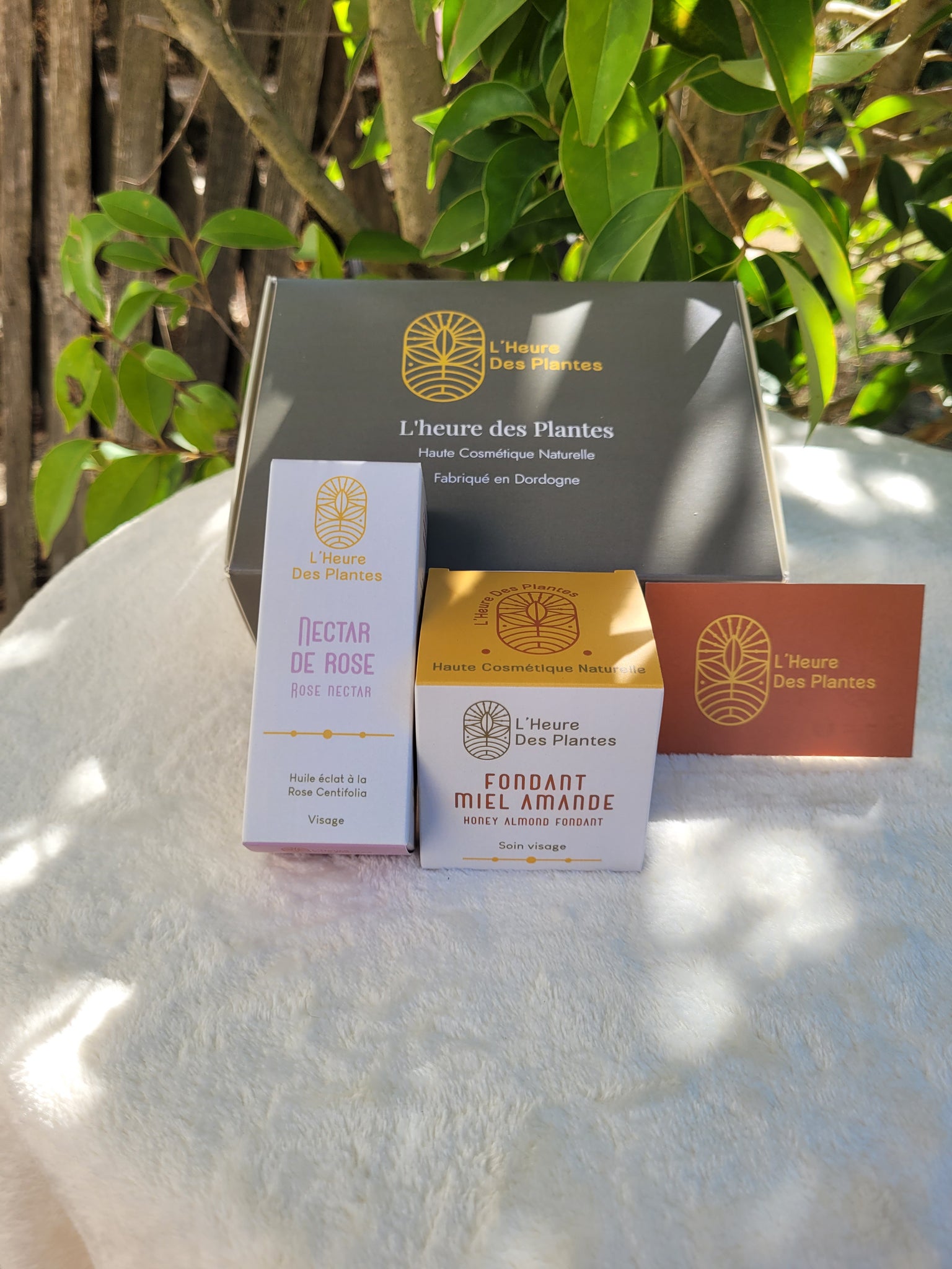 Coffret Duo Nectar de Rose et flacon 50 ml au choix