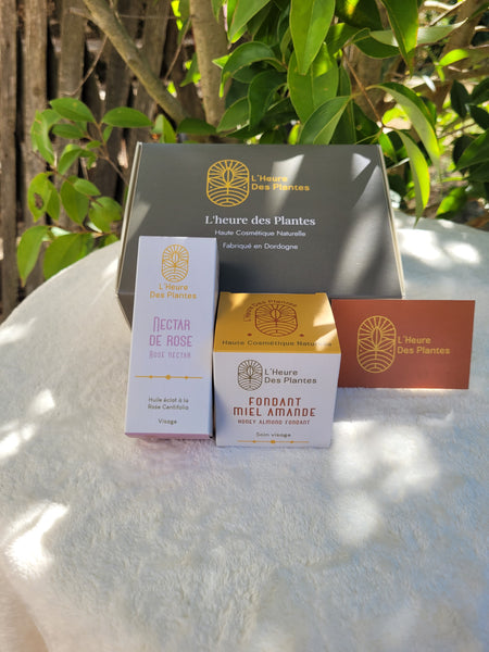 Coffret Duo Nectar de Rose et flacon 50 ml au choix